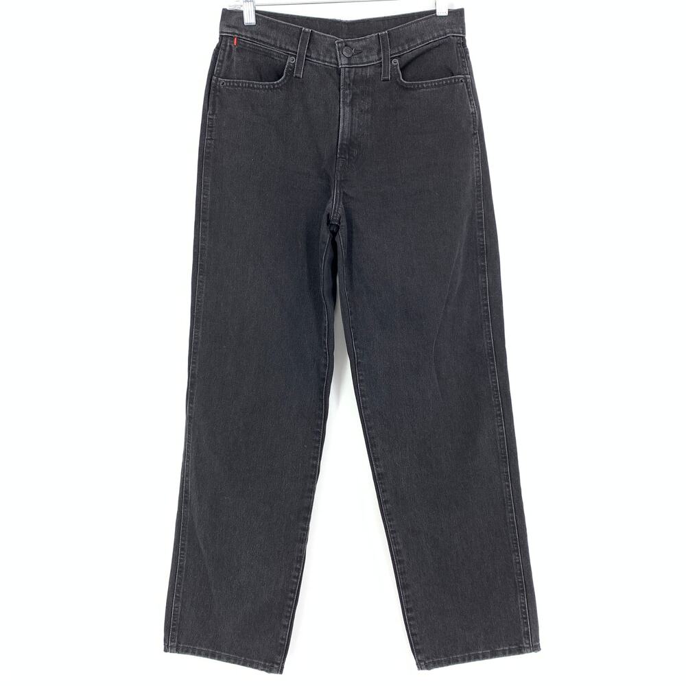 Sunday Best Women's Apx Sz 29" Straight Leg Jeans Washed Black